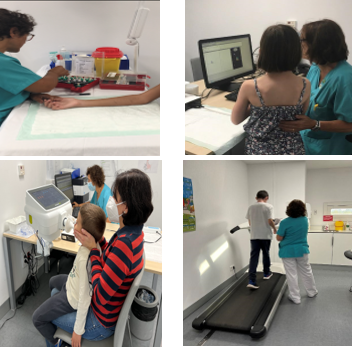gabinete de pruebas neumologia y alergologia pediatrica