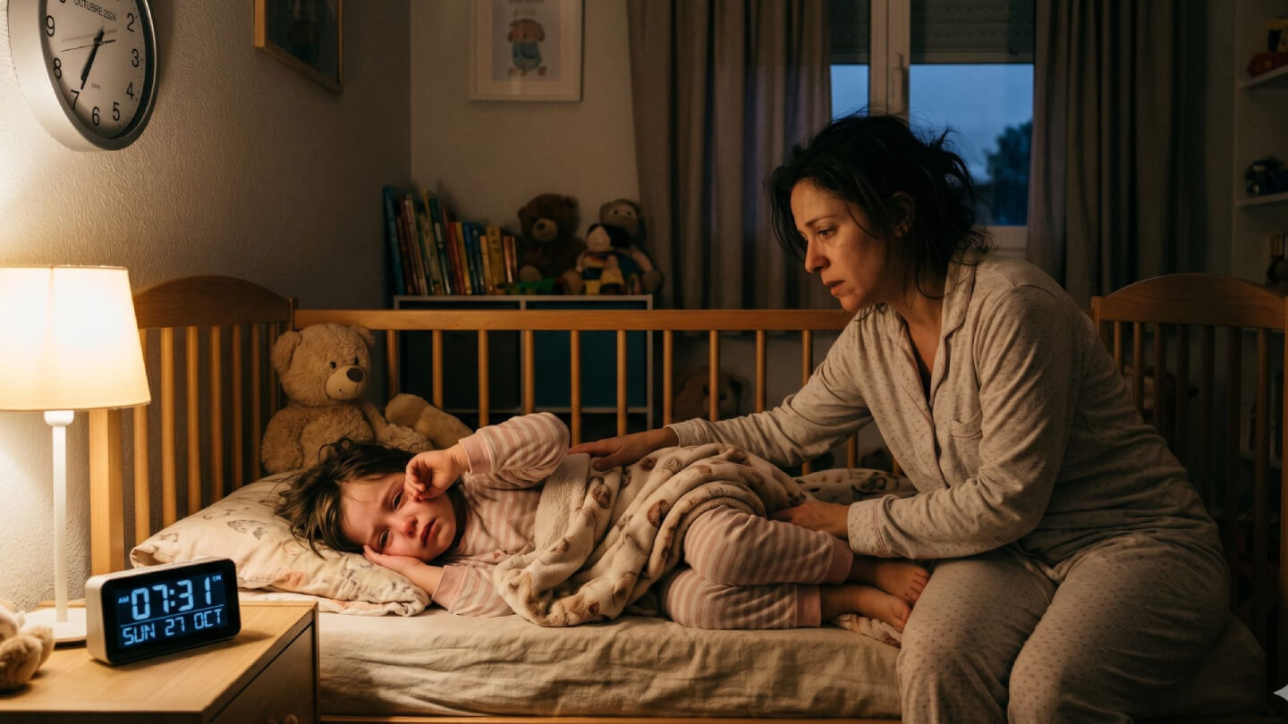 como-afecta-cambio-hora-sueño-pequeños-hugc