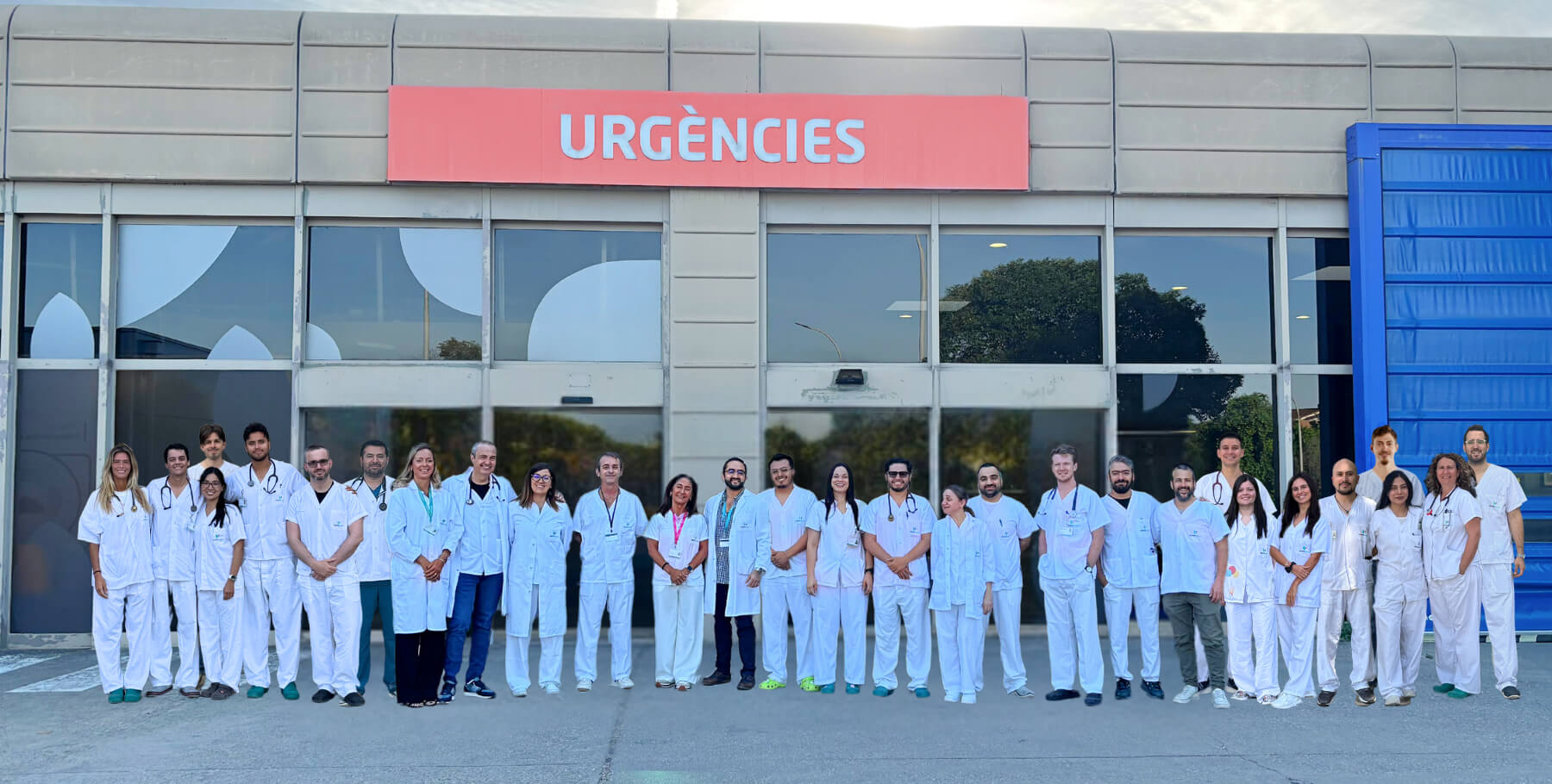 Equipo doctores urgencias HUGC