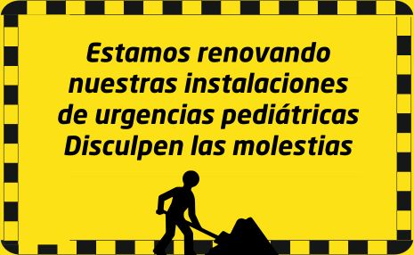 obras en instalaciones de urgencias pediatricas