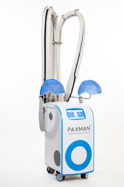 Paxman Scalp Cooling System and Cold Caps