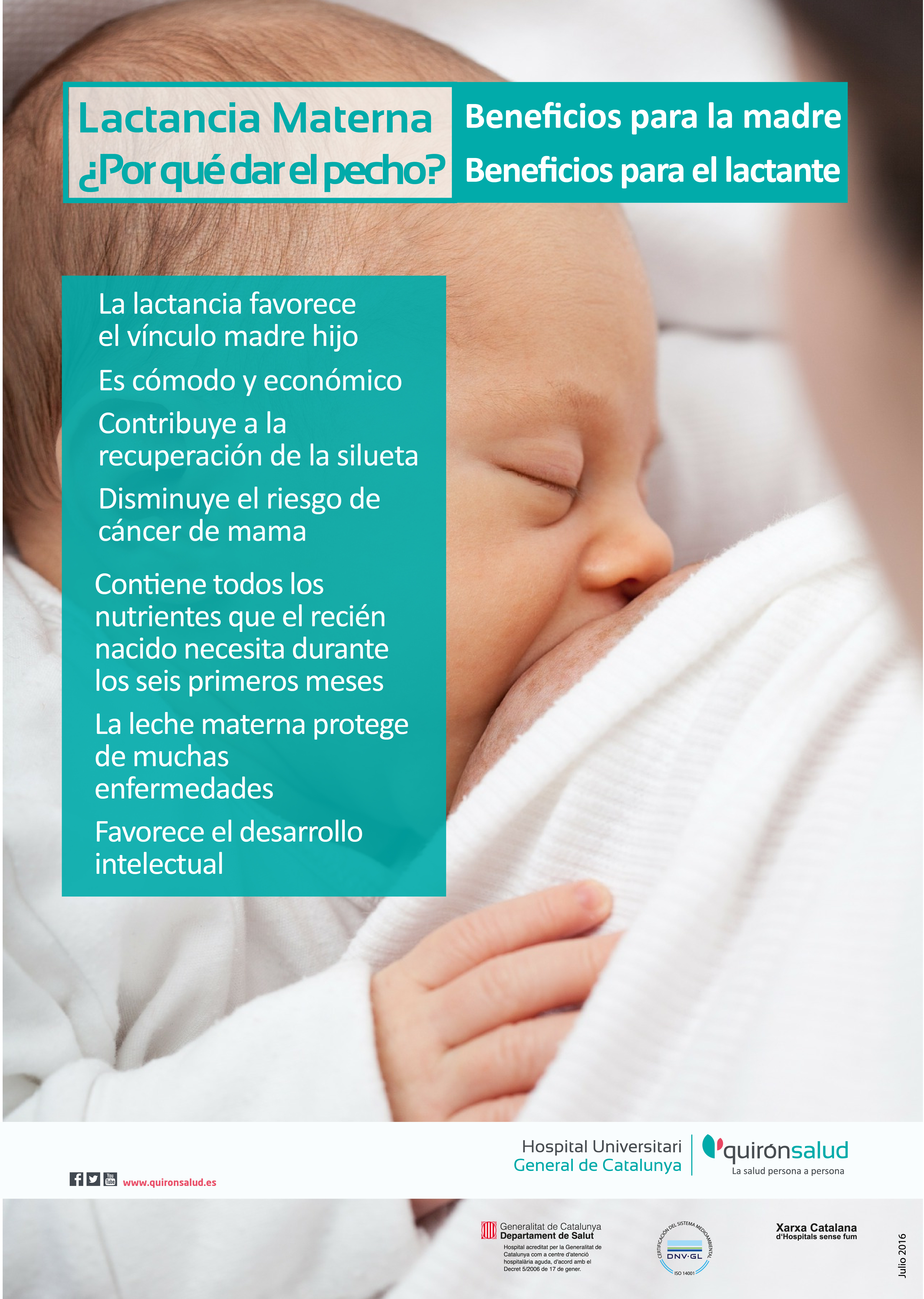 La importancia de la lactancia materna - Hospital Galenia